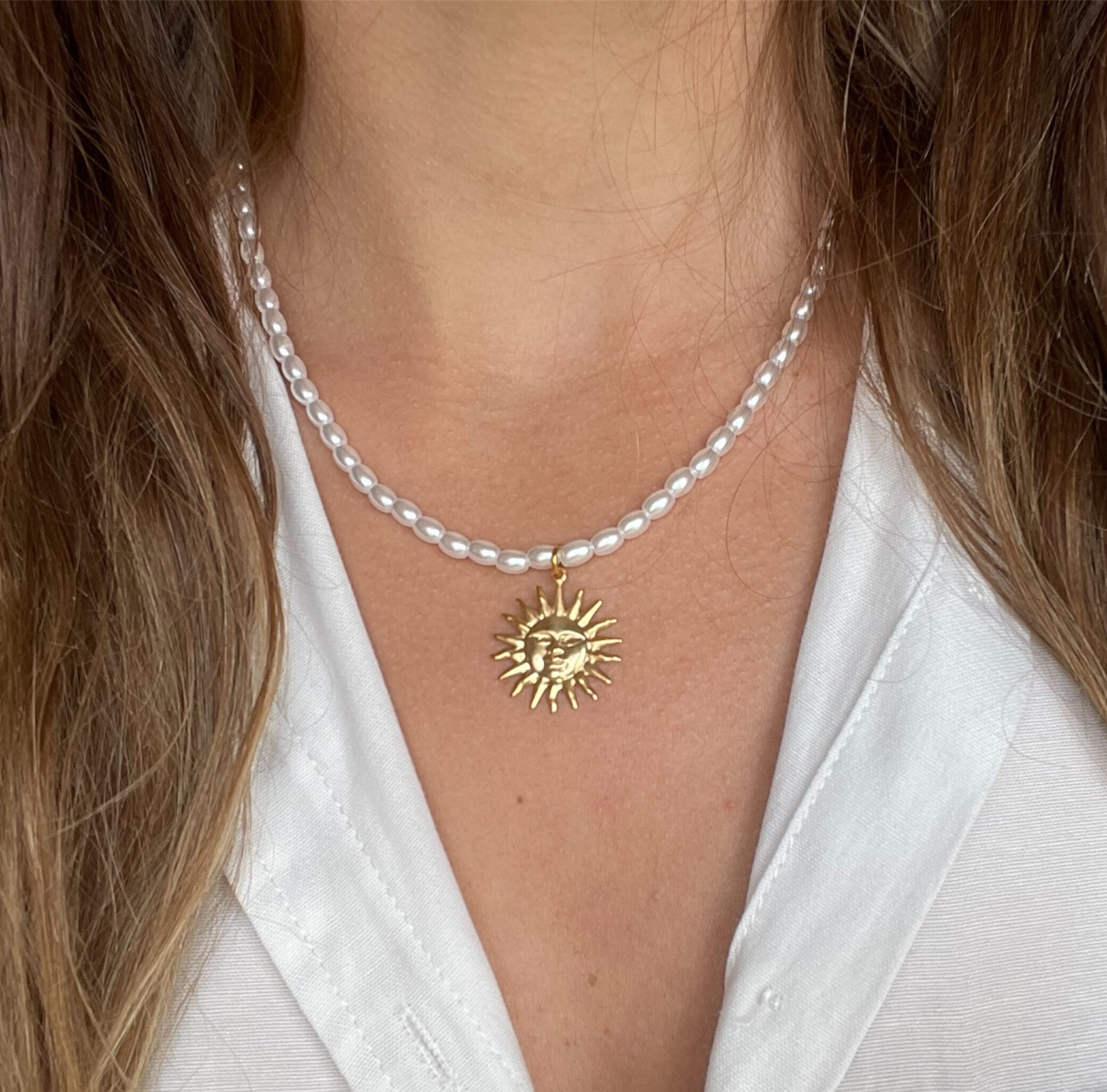 Collier Blanche