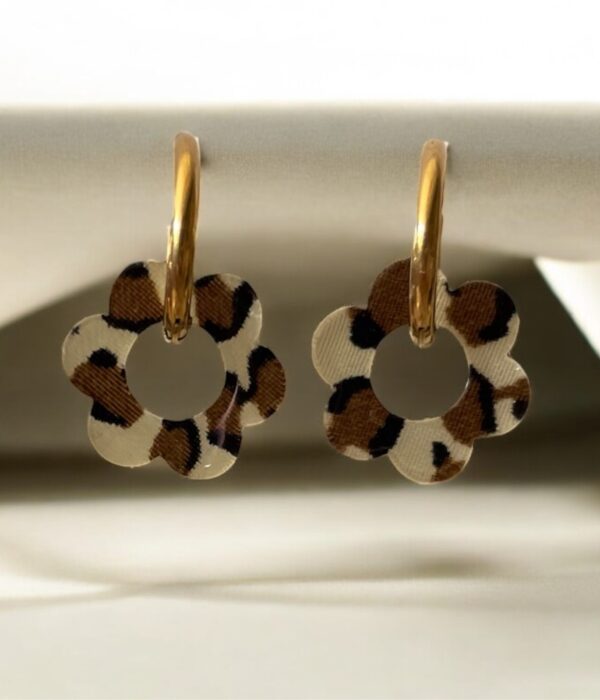 Boucles d&rsquo;oreilles Flora