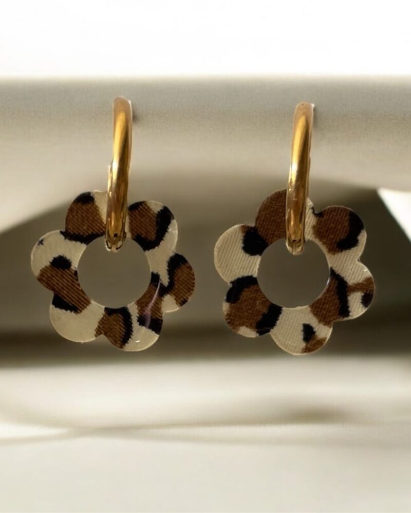 Boucles d&rsquo;oreilles Flora