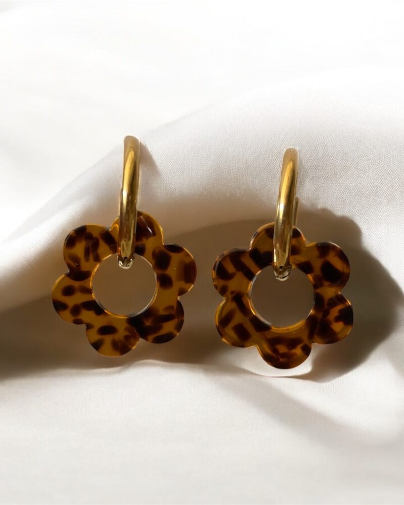 Boucles d&rsquo;oreilles Flora
