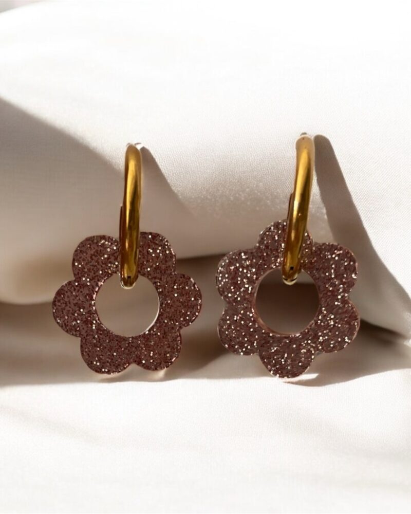 Boucles d&rsquo;oreilles Flora