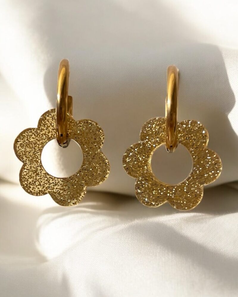 Boucles d&rsquo;oreilles Flora