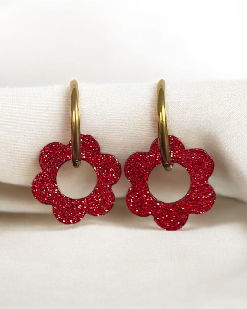 Boucles d&rsquo;oreilles Flora
