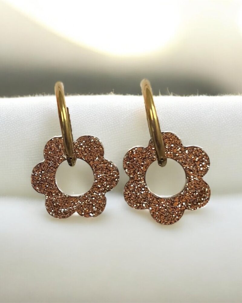 Boucles d&rsquo;oreilles Flora