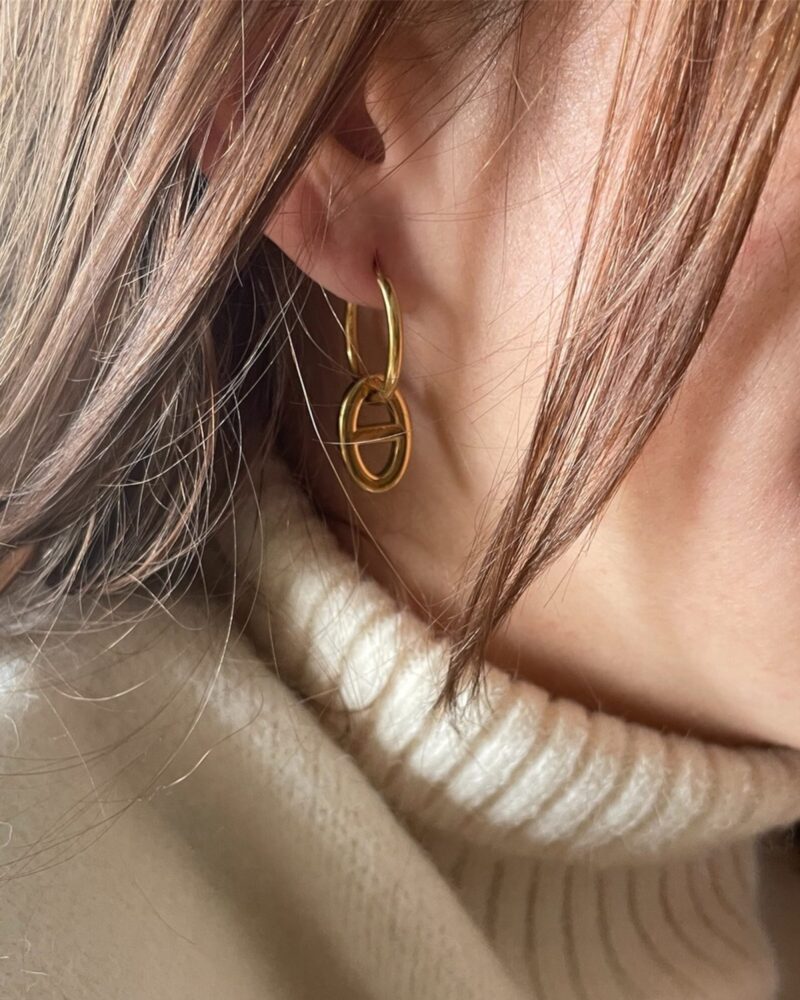 Boucles d’oreilles Marine