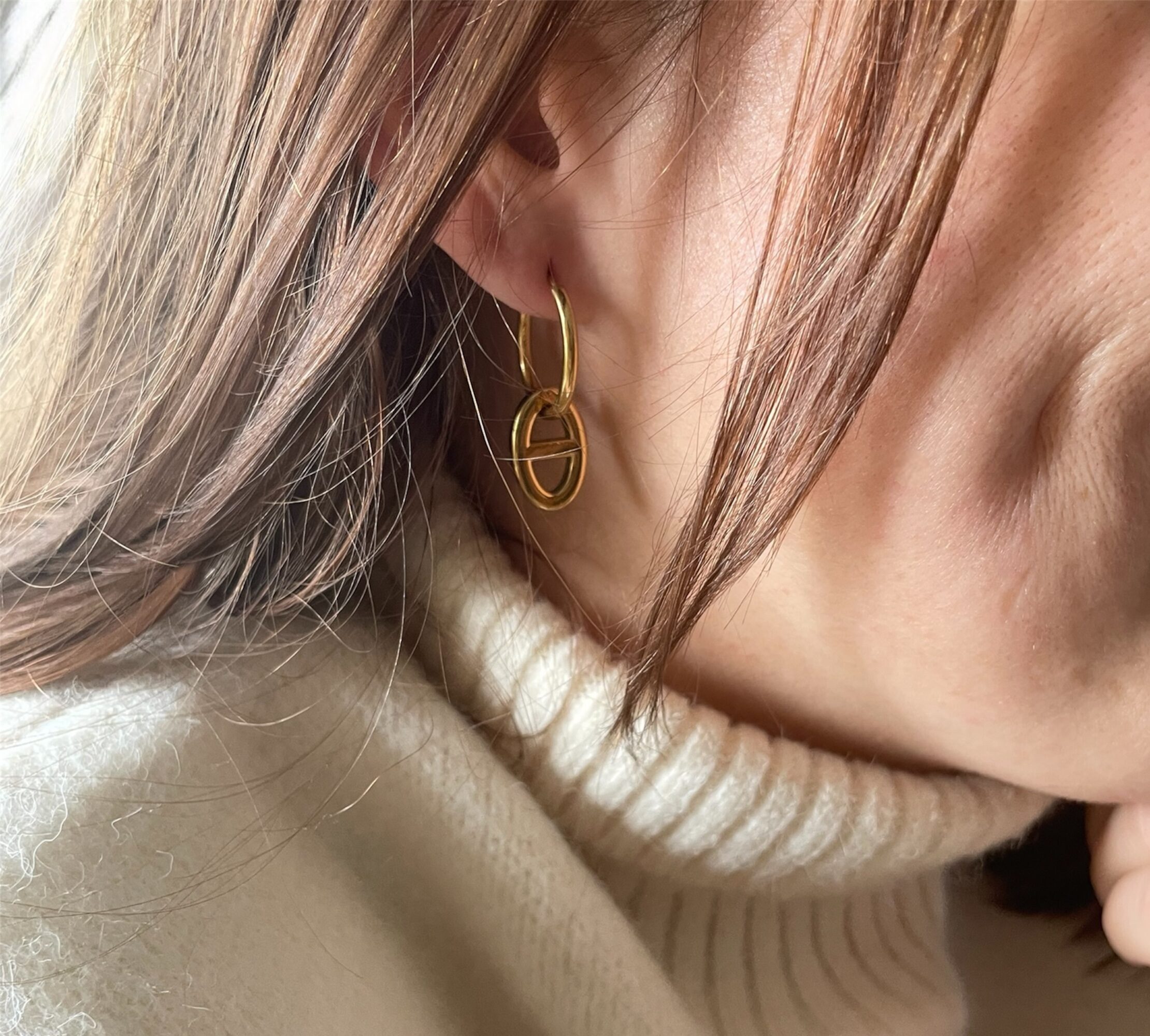 Boucles d’oreilles Marine