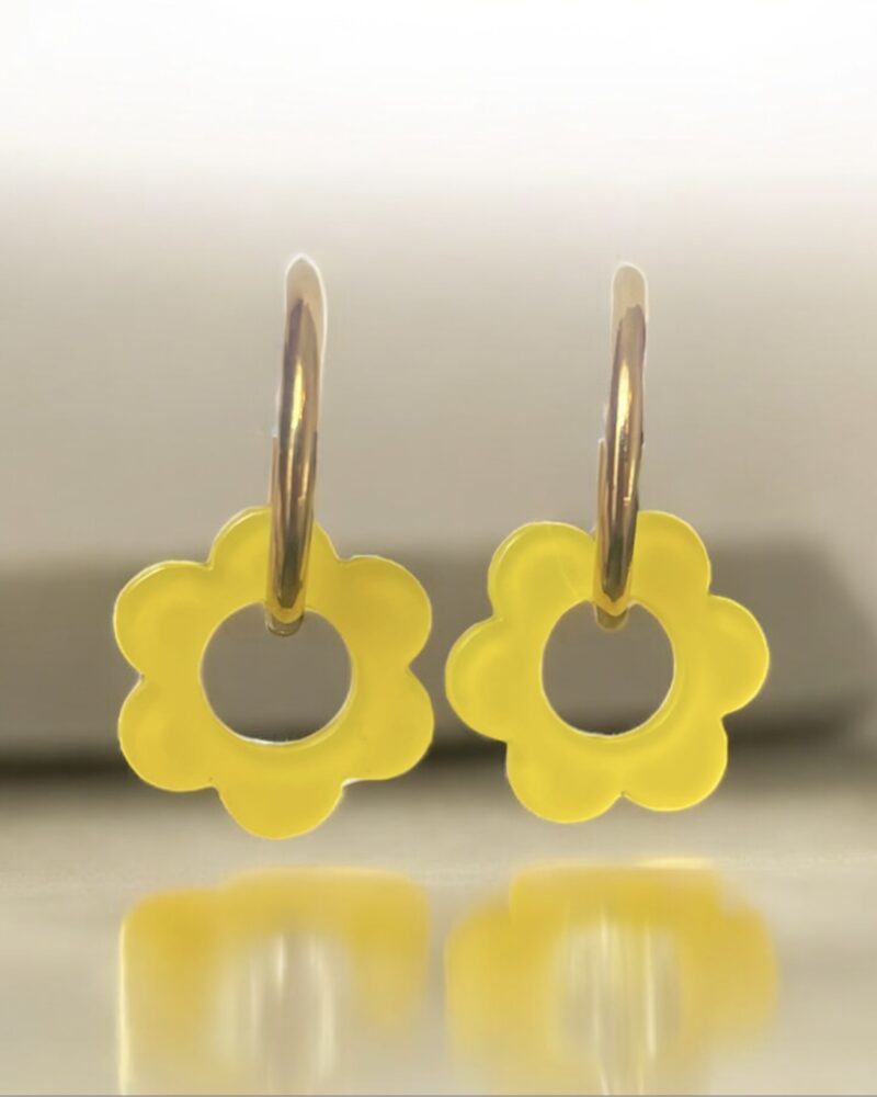 Boucles d&rsquo;oreilles Flora