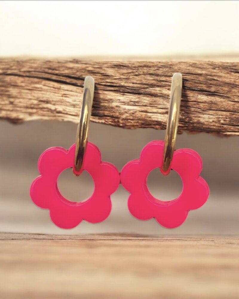 Boucles d&rsquo;oreilles Flora